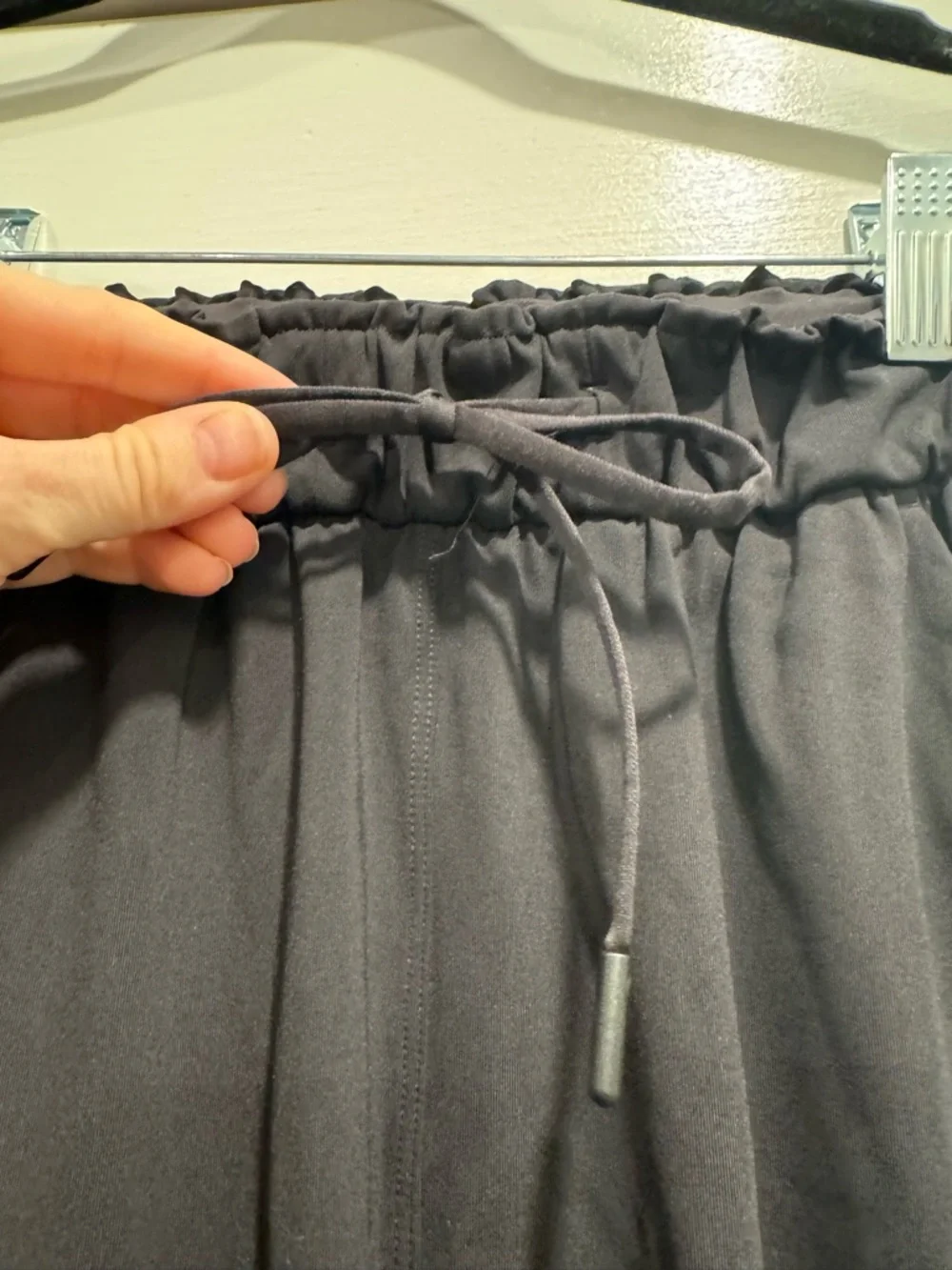Lululemon Stretch High Rise Jogger Black Athletic Athleisure Outdoor Hiking Gym - Picture 6 of 11
